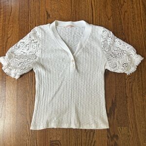 Women’s white cute top